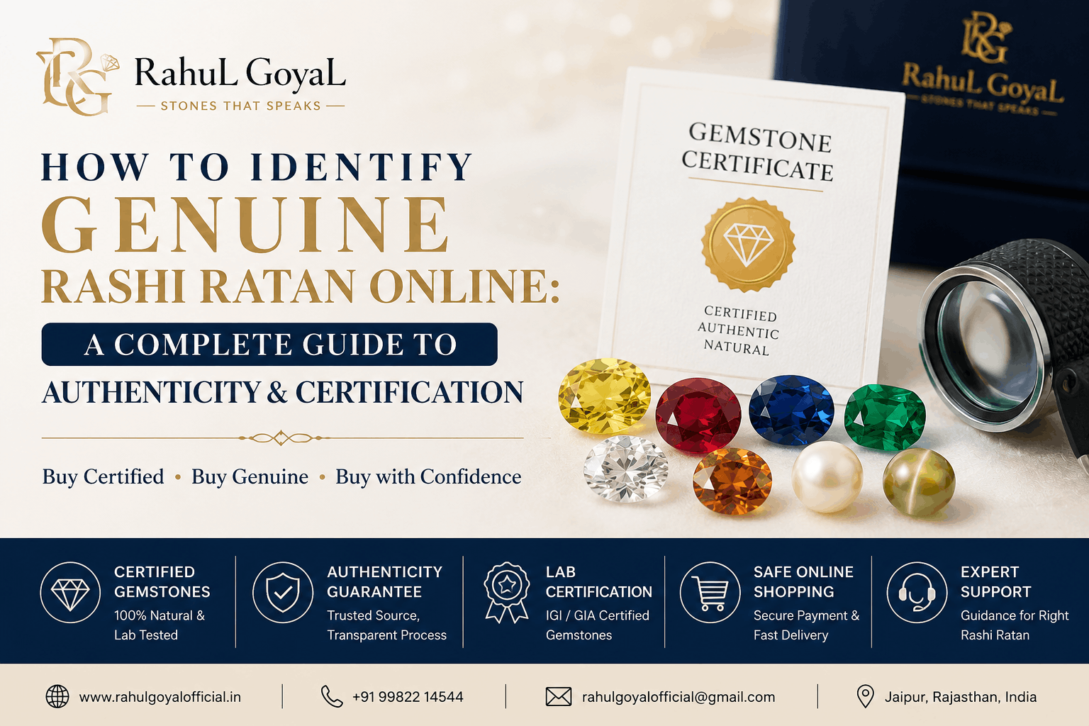 How to Identify Genuine Rashi Ratan Online A Complete Guide to Authenticity & Certification