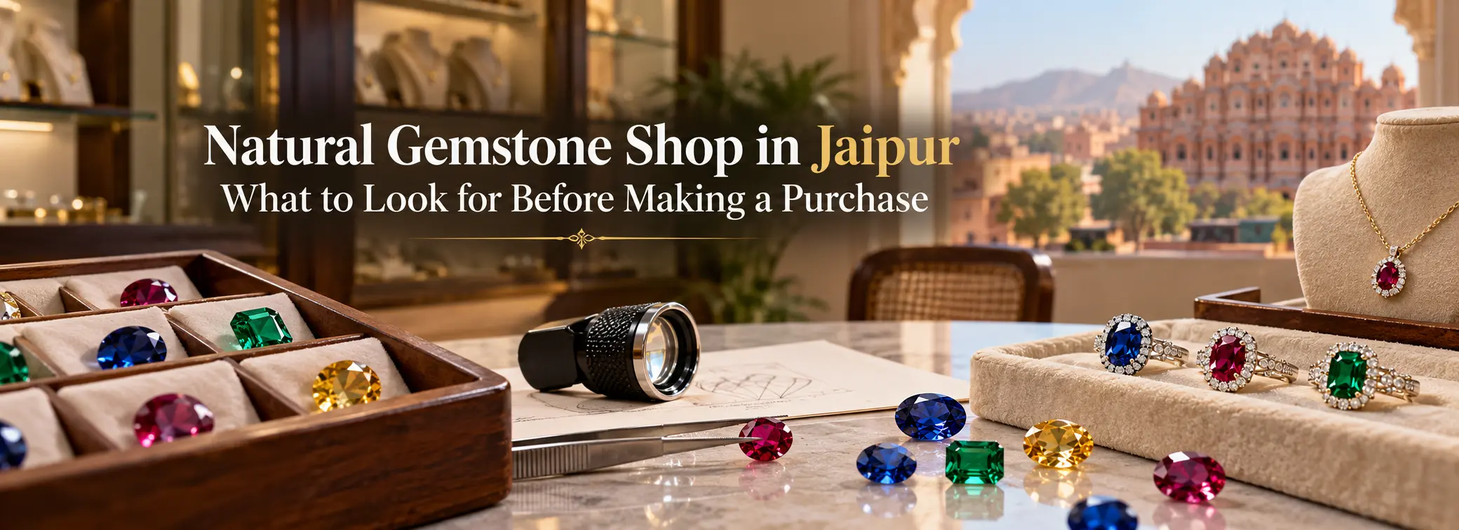 Natural Gemstone Shop in Jaipur What to Look for Before Making a Purchase