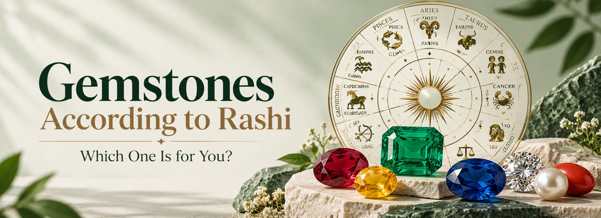 Gemstones According to Rashi (Zodiac Sign): Which One Is for You?