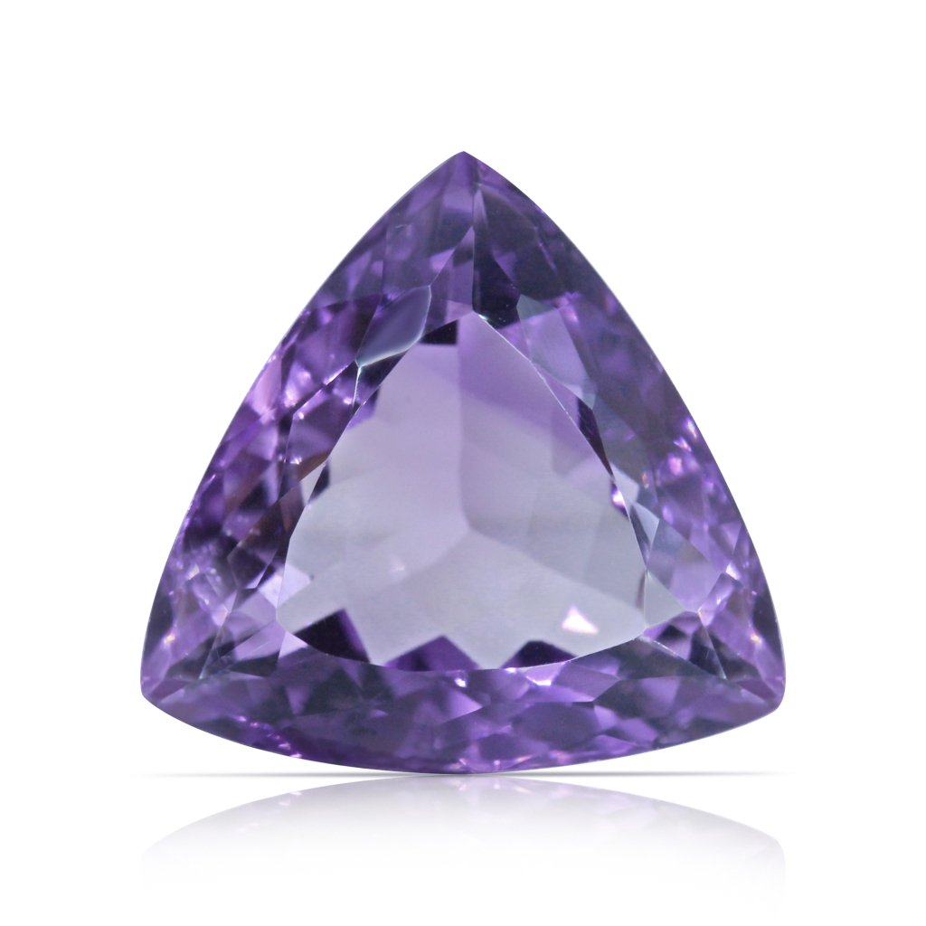Amethyst (Jamunia) Trillion Cut 12.90 Carat