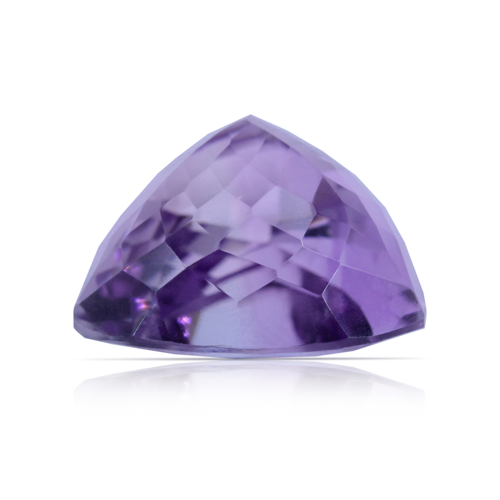 Amethyst (Jamunia) Trillion Cut 16.83 Carat