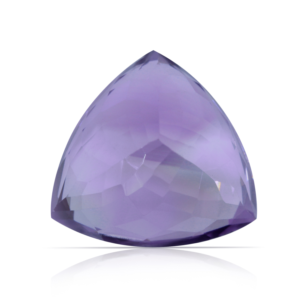 Amethyst (Jamunia) Trillion Cut 16.83 Carat