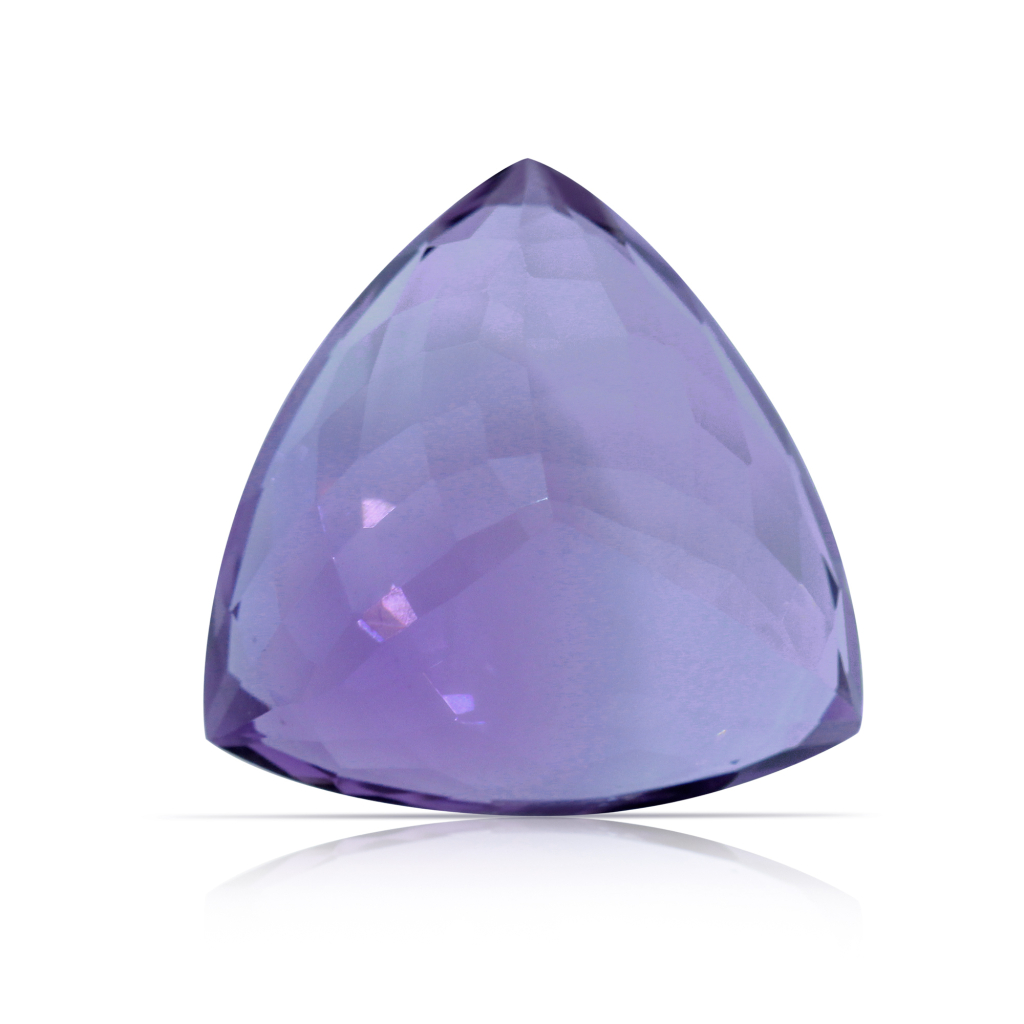 Amethyst (Jamunia) Trillion Cut 21.93 Carat