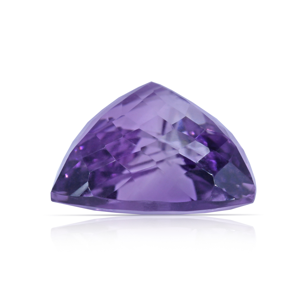 Amethyst (Jamunia) Trillion Cut 21.93 Carat