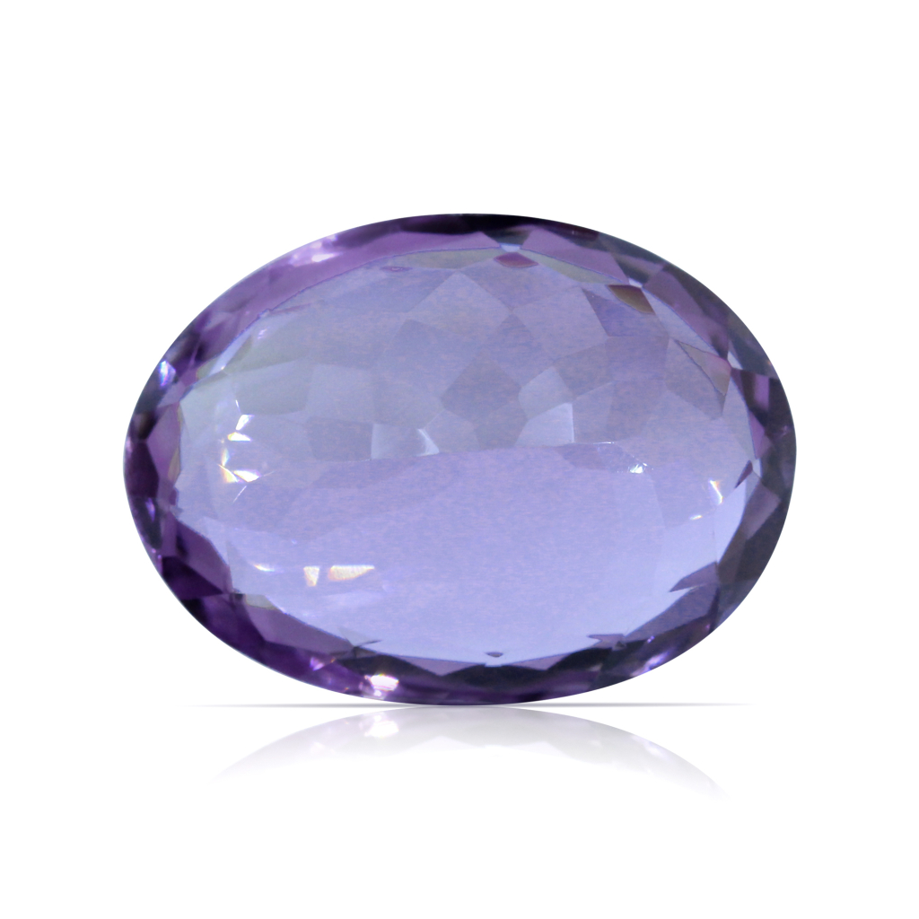Amethyst (Jamunia) Oval Cut 17.68 Carat