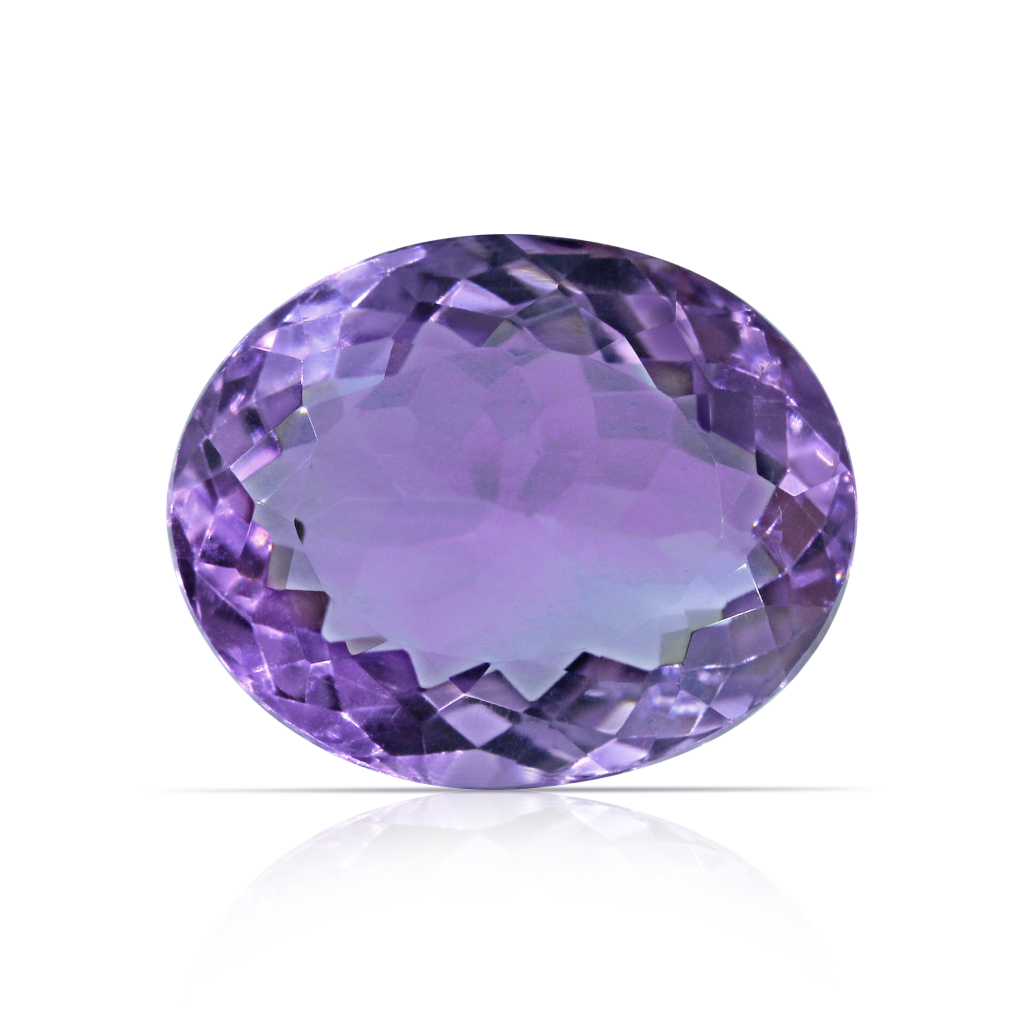 Amethyst (Jamunia) Oval Cut 12.30 Carat