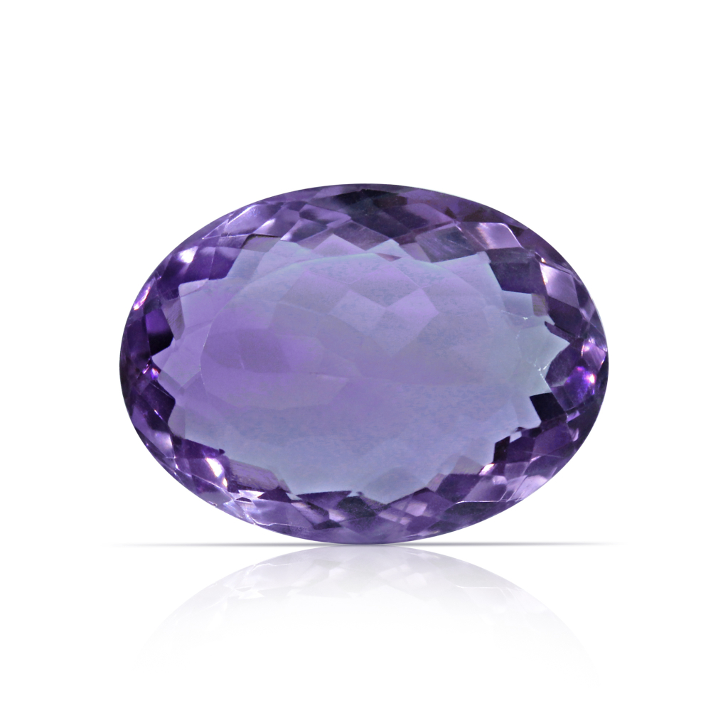 Amethyst (Jamunia) Oval Cut 14.13 Carat