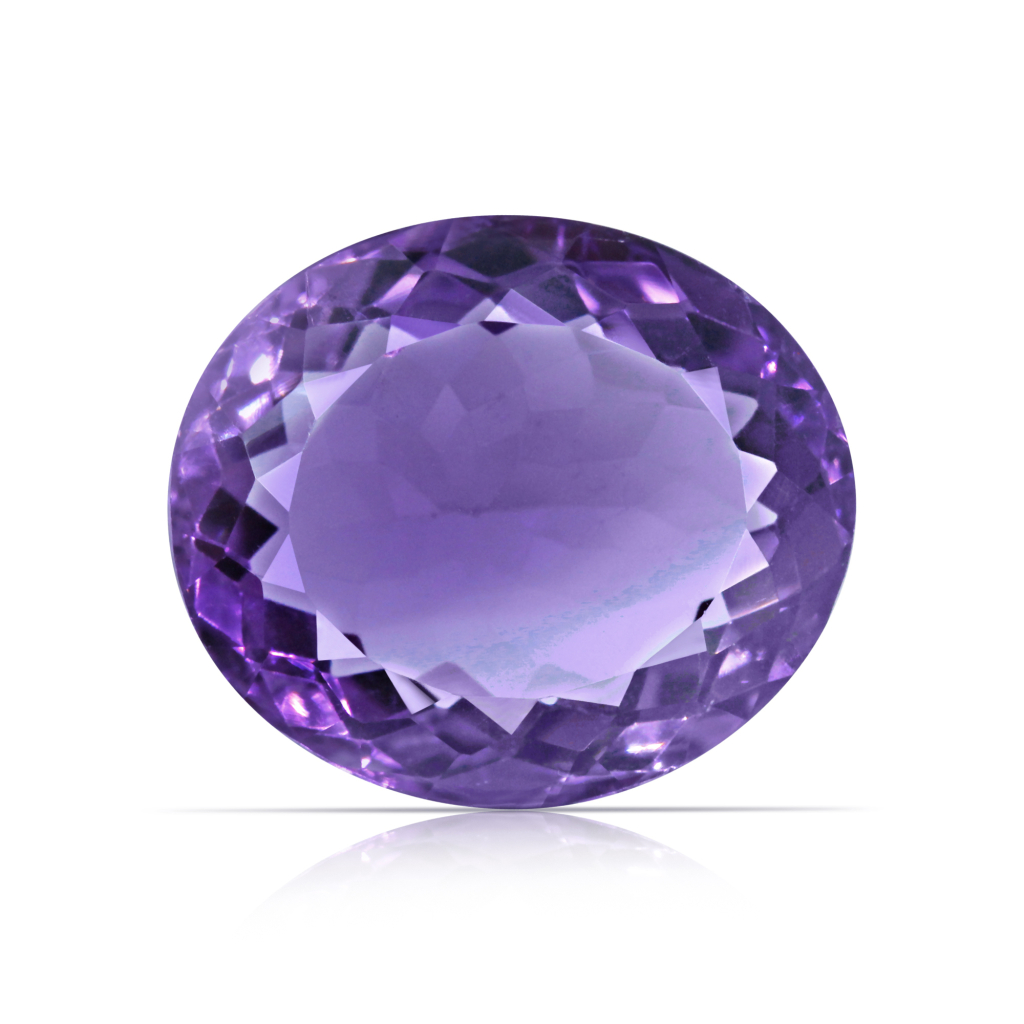 Amethyst (Jamunia) Oval Cut 14.14 Carat