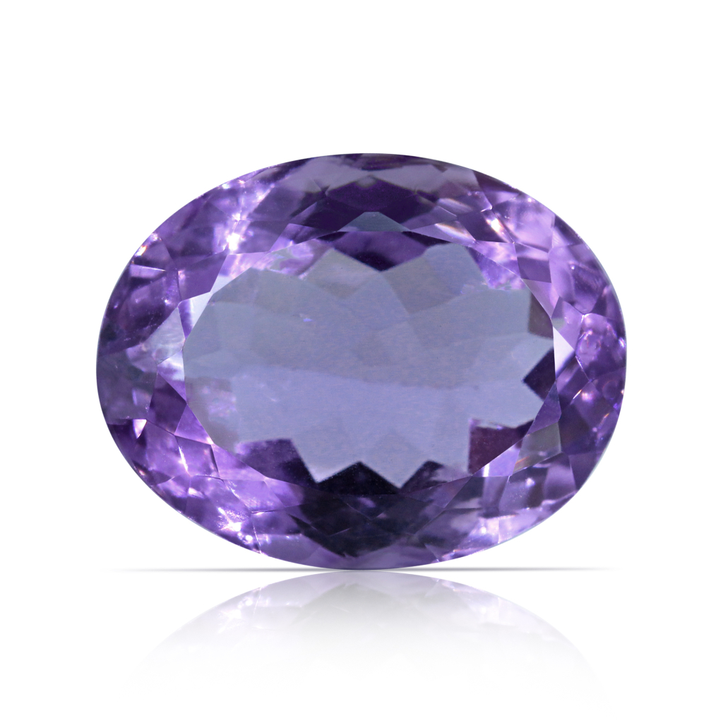 Amethyst (Jamunia) Oval Cut 17.65 Carat