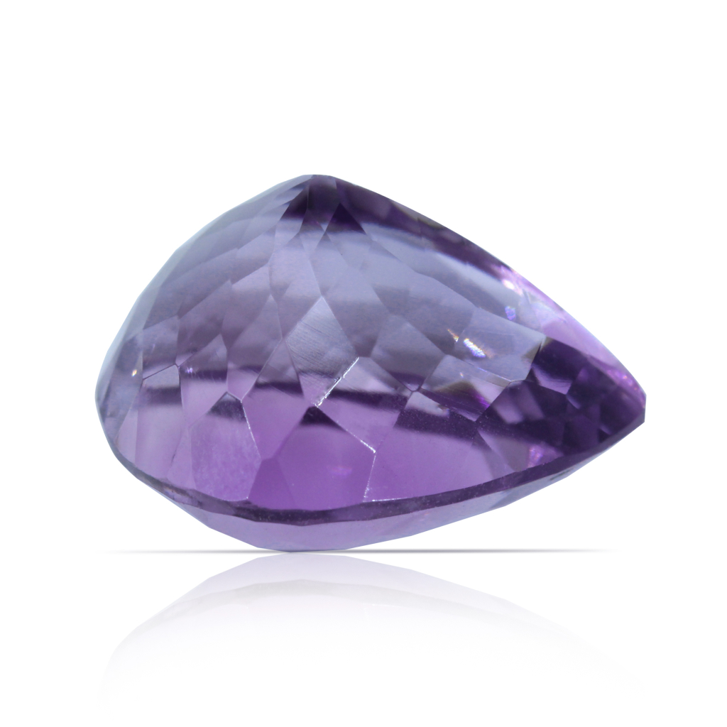Amethyst (Jamunia) Pear Cut 27.07 Carat