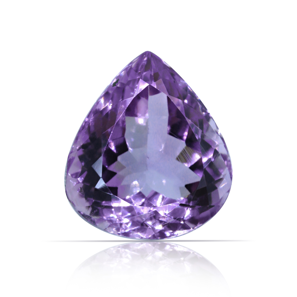 Amethyst (Jamunia) Pear Cut 27.07 Carat