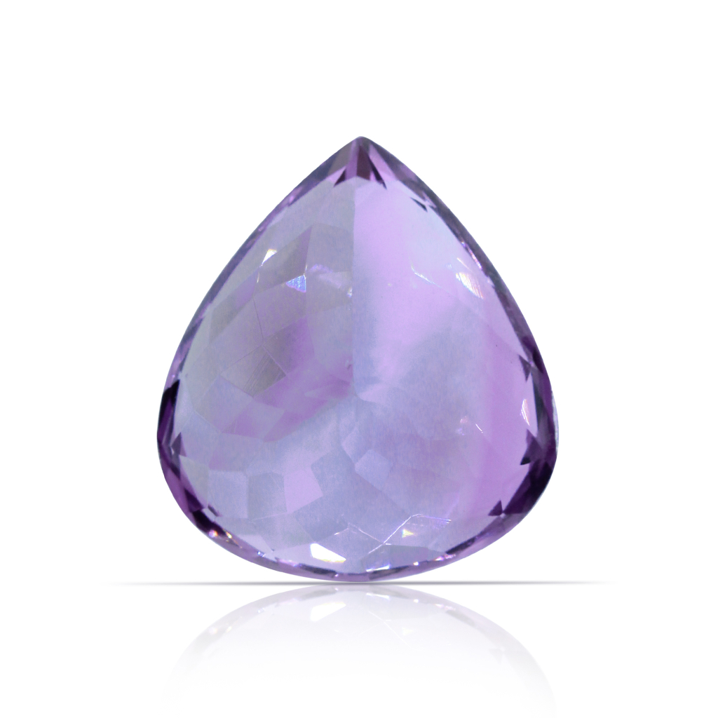 Amethyst (Jamunia) Pear Cut 27.07 Carat