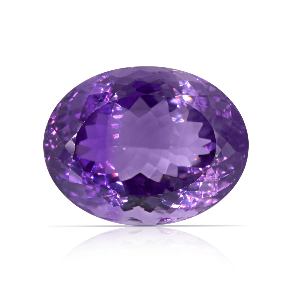 Amethyst (Jamunia) Oval Cut 32.75 Carat