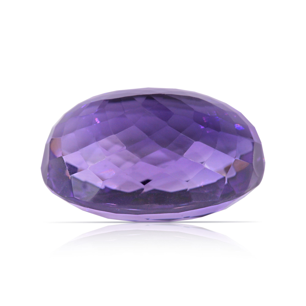 Amethyst (Jamunia) Oval Cut 25.06 Carat