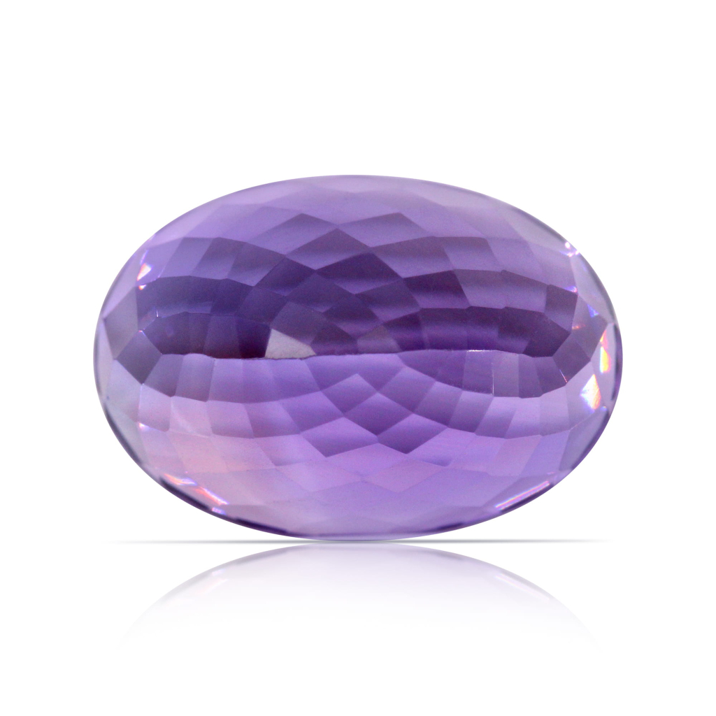 Amethyst (Jamunia) Oval Cut 24.08 Carat