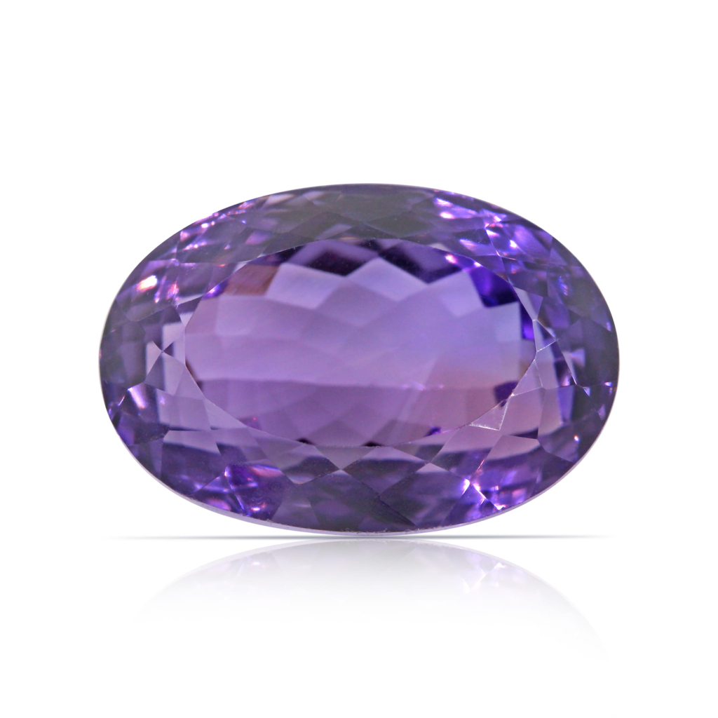 Amethyst (Jamunia) Oval Cut 24.08 Carat