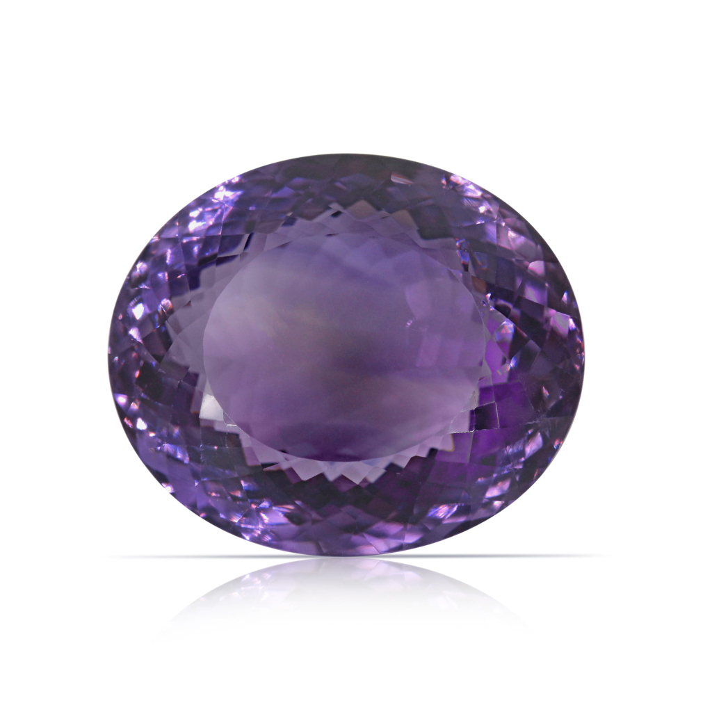 Amethyst (Jamunia) Oval Cut 51 Carat