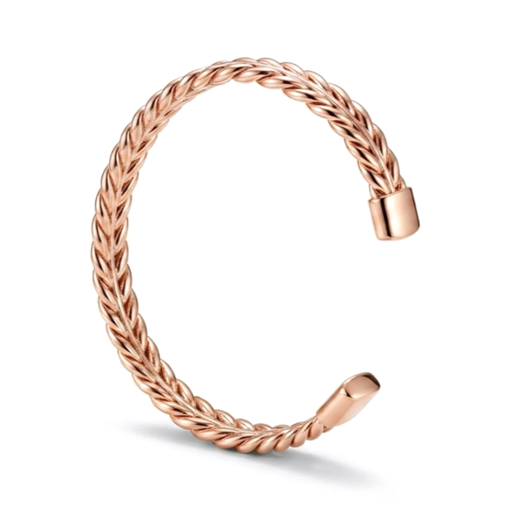 Cosmic Trinity Nepaliya Copper Bracelet For Unisex