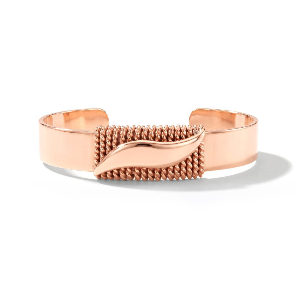 Divine Leaf Nepaliya Copper Bangle for Men