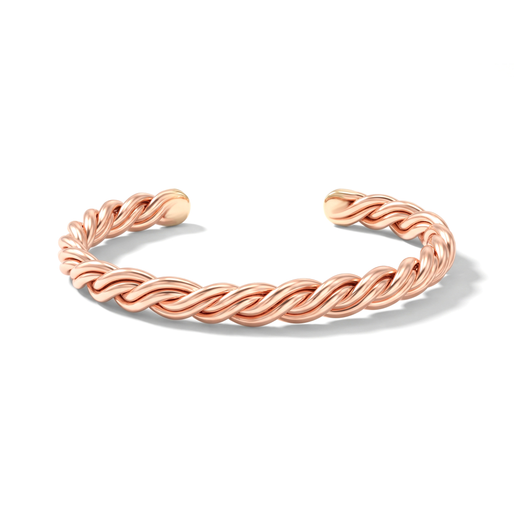 Rudra Flow Nepaliya Copper Bracelet For Women