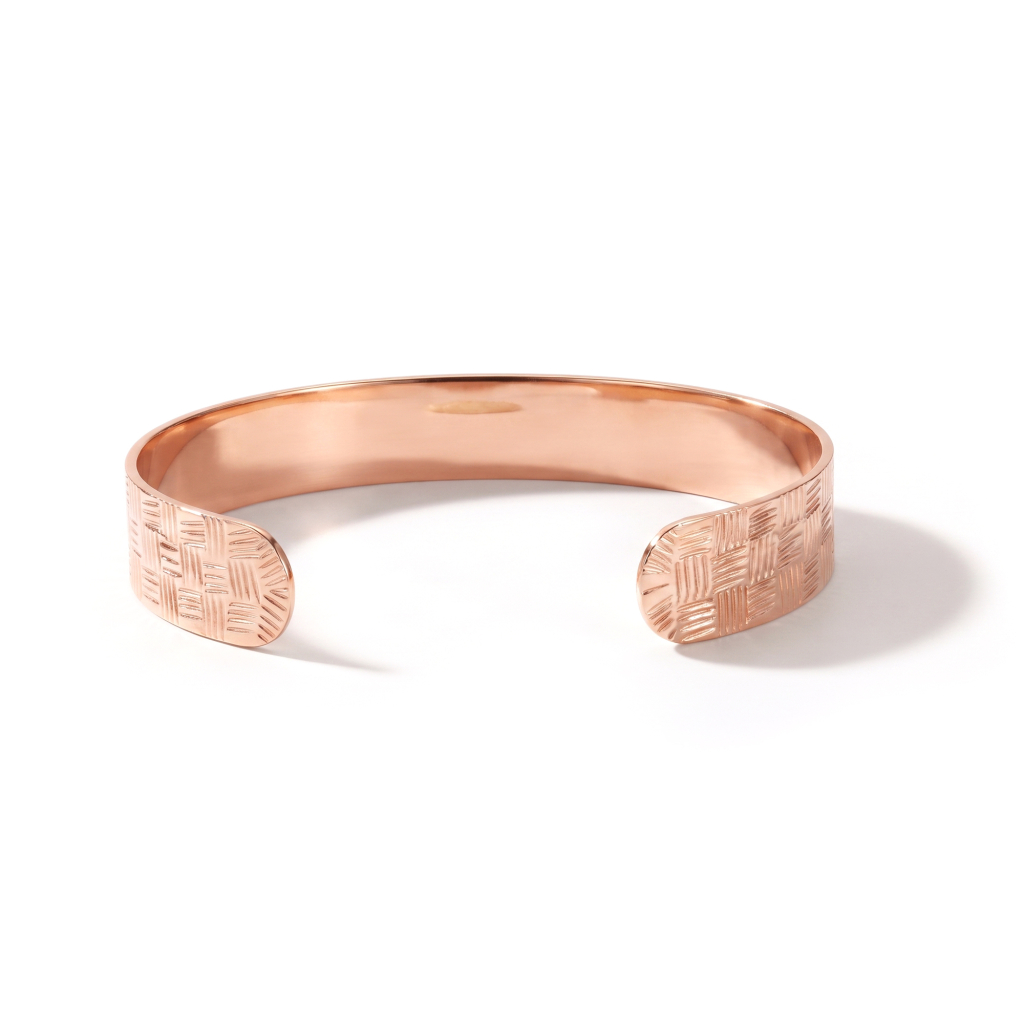 Yantra Weave Nepaliya Copper Magnetic Bracelet