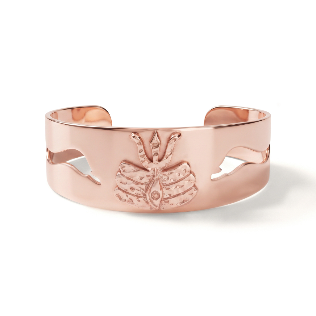 Shiv Vasuki Nepaliya Copper Bracelet for Women