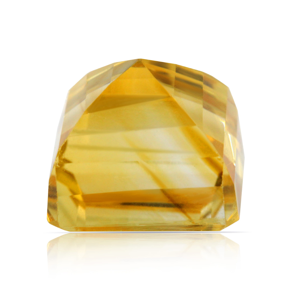 Yellow Citrine (Sunela) Octogan Cut 12.81 Carat