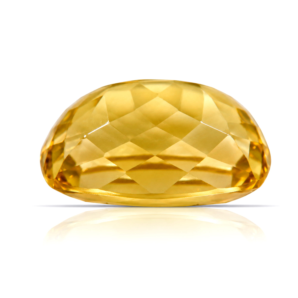 Yellow Citrine (Sunela) Octagon Cut 10.50 Carat