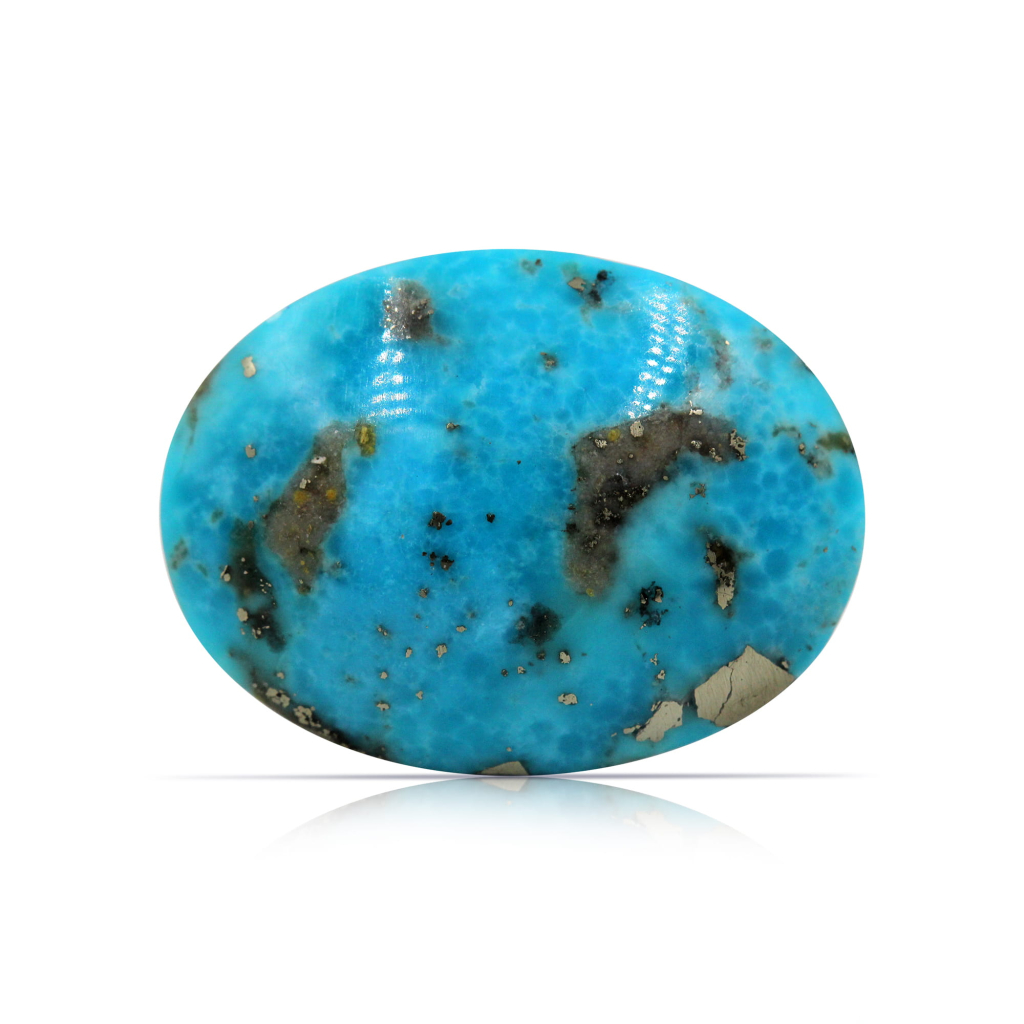 Blue Irani Turquoise (Firoza) 26.80 Carat