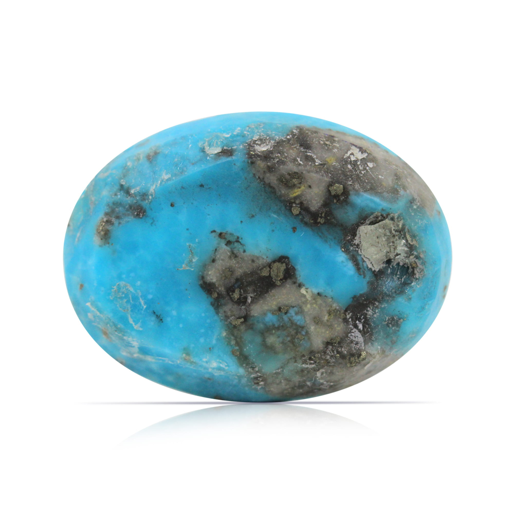 Blue Irani Turquoise (Firoza) 26.80 Carat