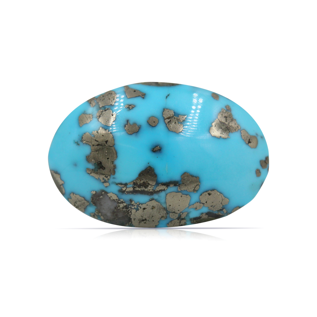 Blue Irani Turquoise (Firoza) 26.10 Carat