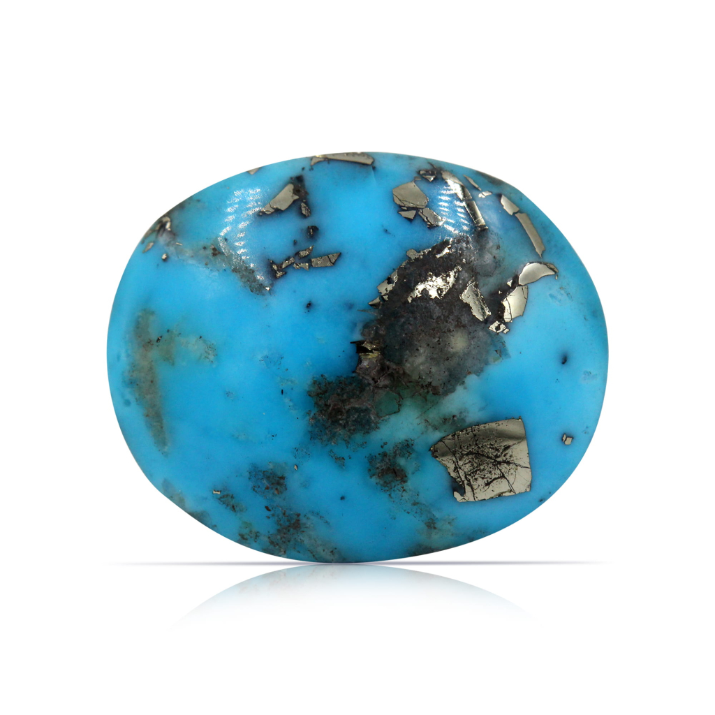 Blue Irani Turquoise (Firoza) 18.45 Carat