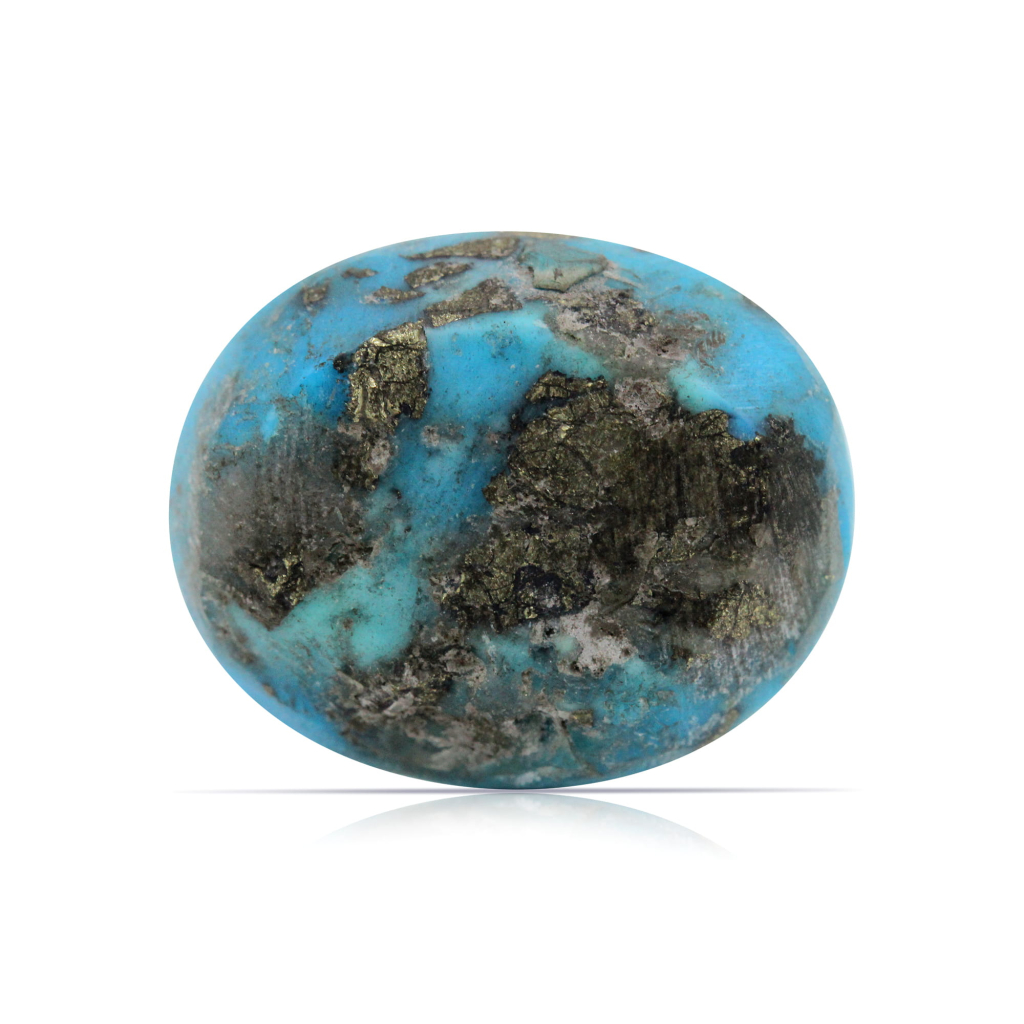 Blue Irani Turquoise (Firoza) 18.45 Carat