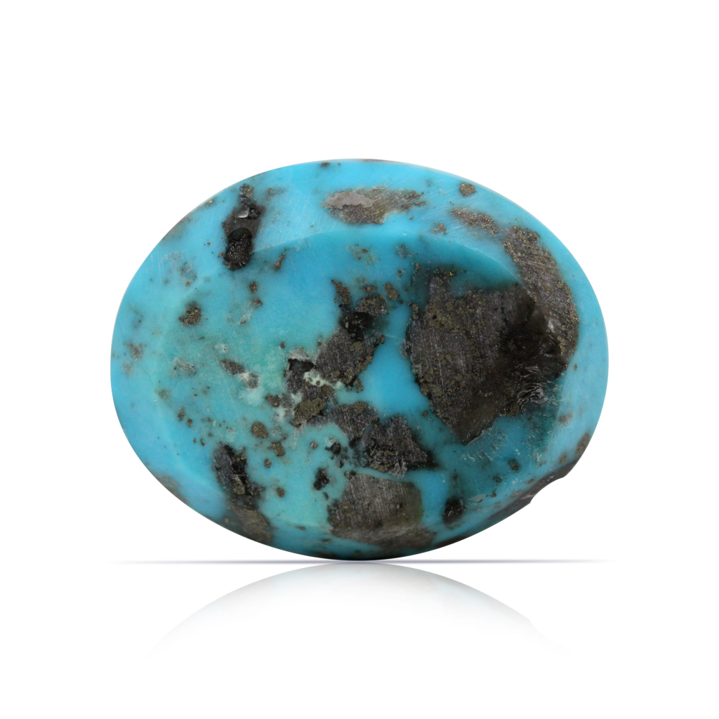 Blue Irani Turquoise (Firoza) 37.30 Carat