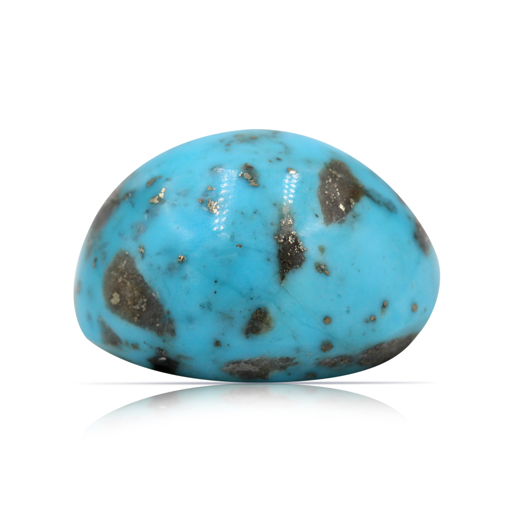 Blue Irani Turquoise (Firoza) 37.30 Carat