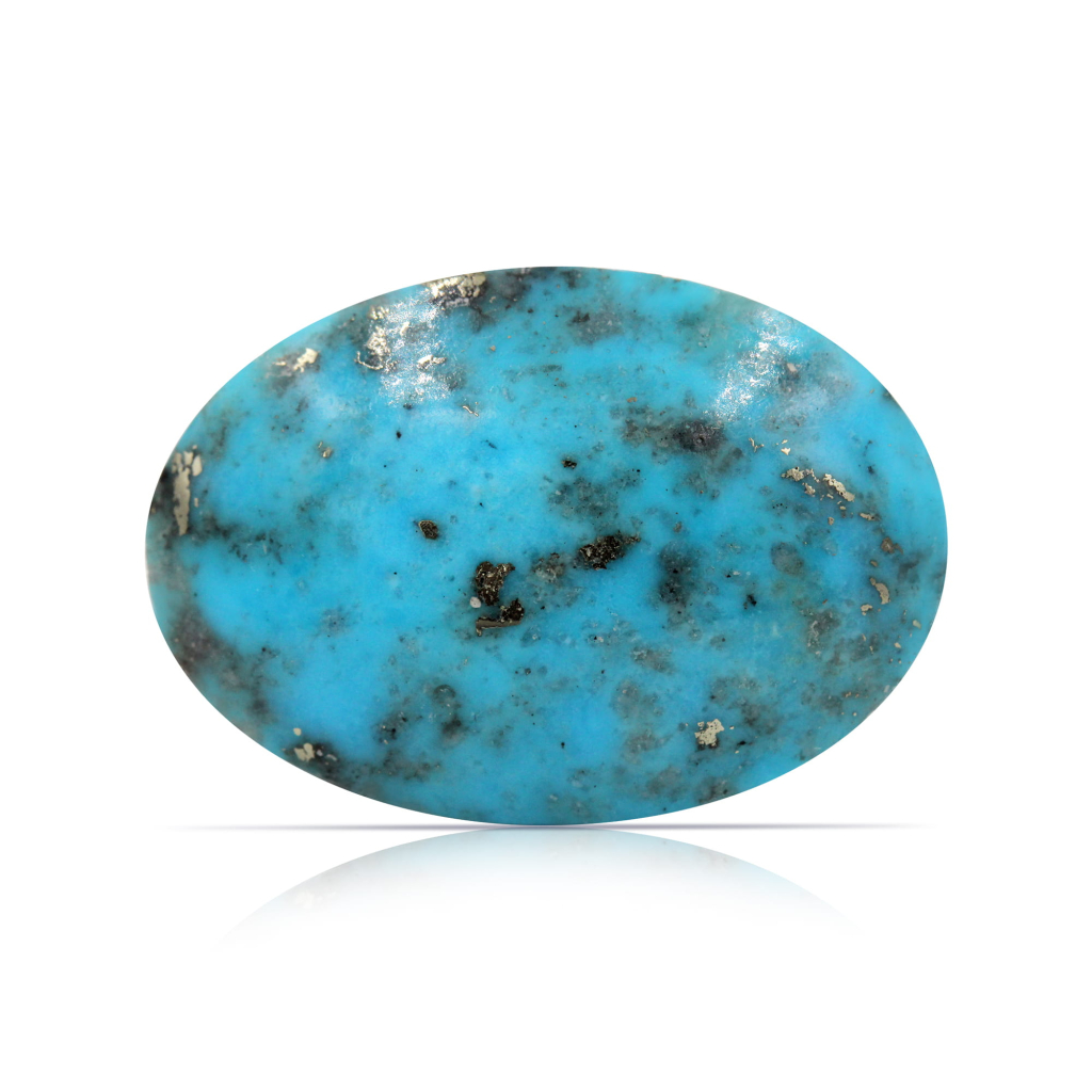 Blue Irani Turquoise (Firoza) 28.15 Carat