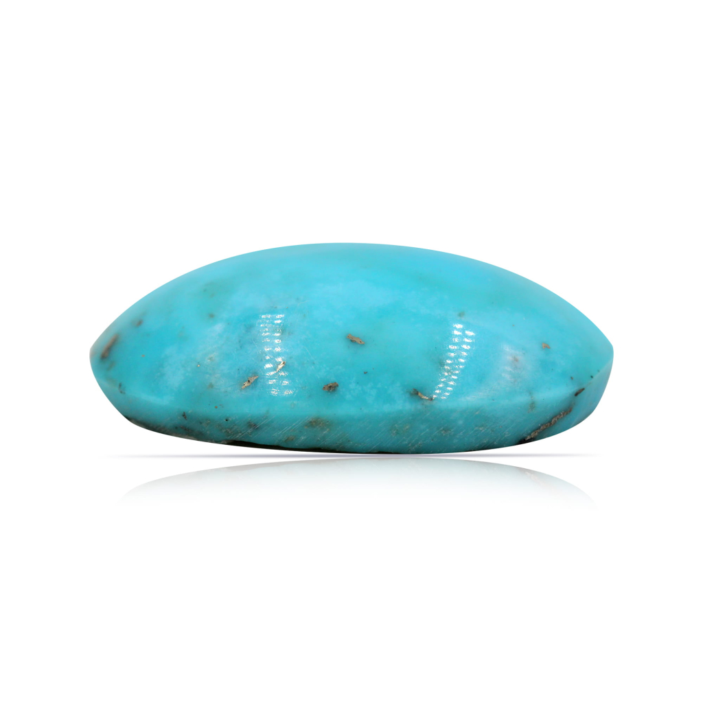 Blue Irani Turquoise (Firoza) 21.40 Carat