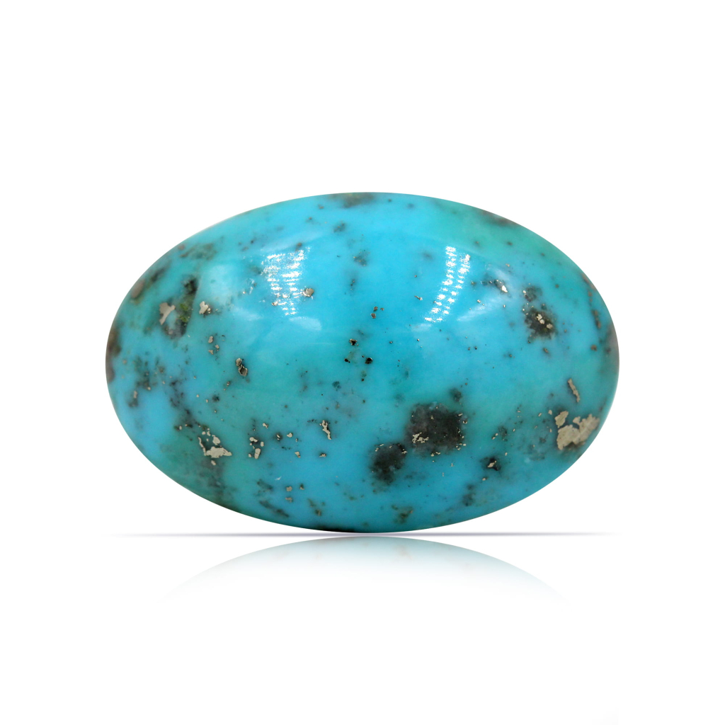 Blue Irani Turquoise (Firoza) 21.05 Carat