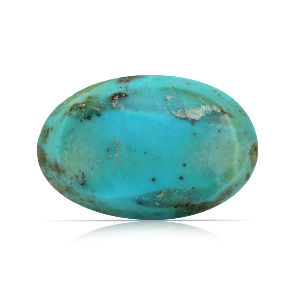 Blue Irani Turquoise (Firoza) 21.05 Carat