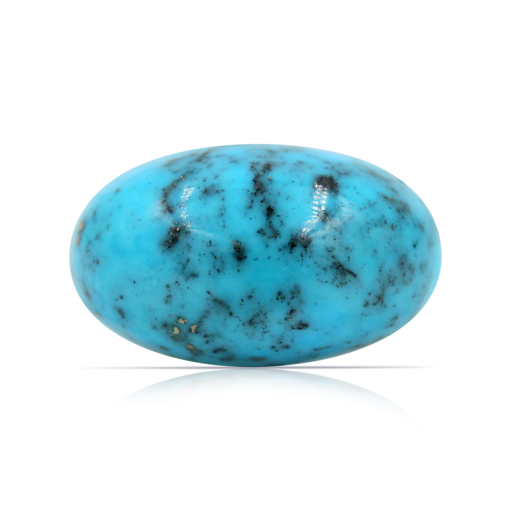 Blue Irani Turquoise (Firoza) 24.40 Carat
