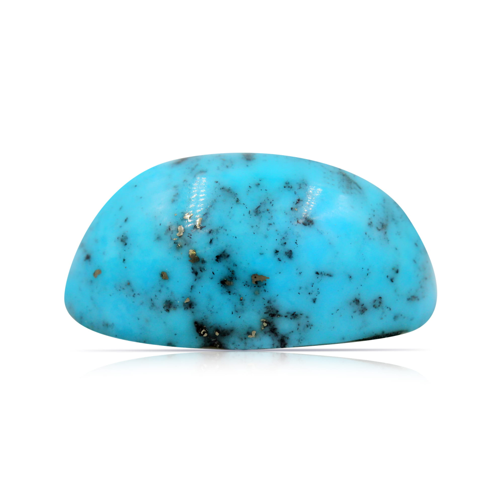 Blue Irani Turquoise (Firoza) 24.40 Carat