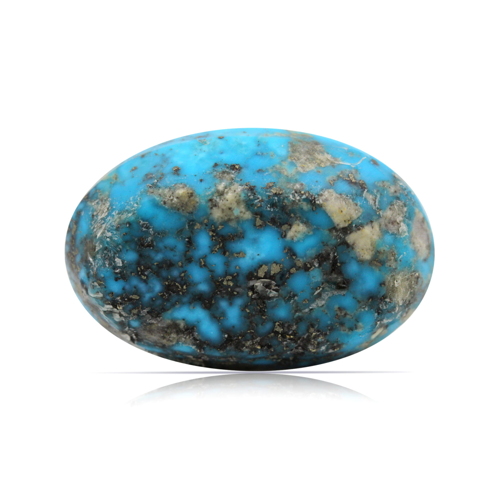 Blue Irani Turquoise (Firoza) 42.25 Carat