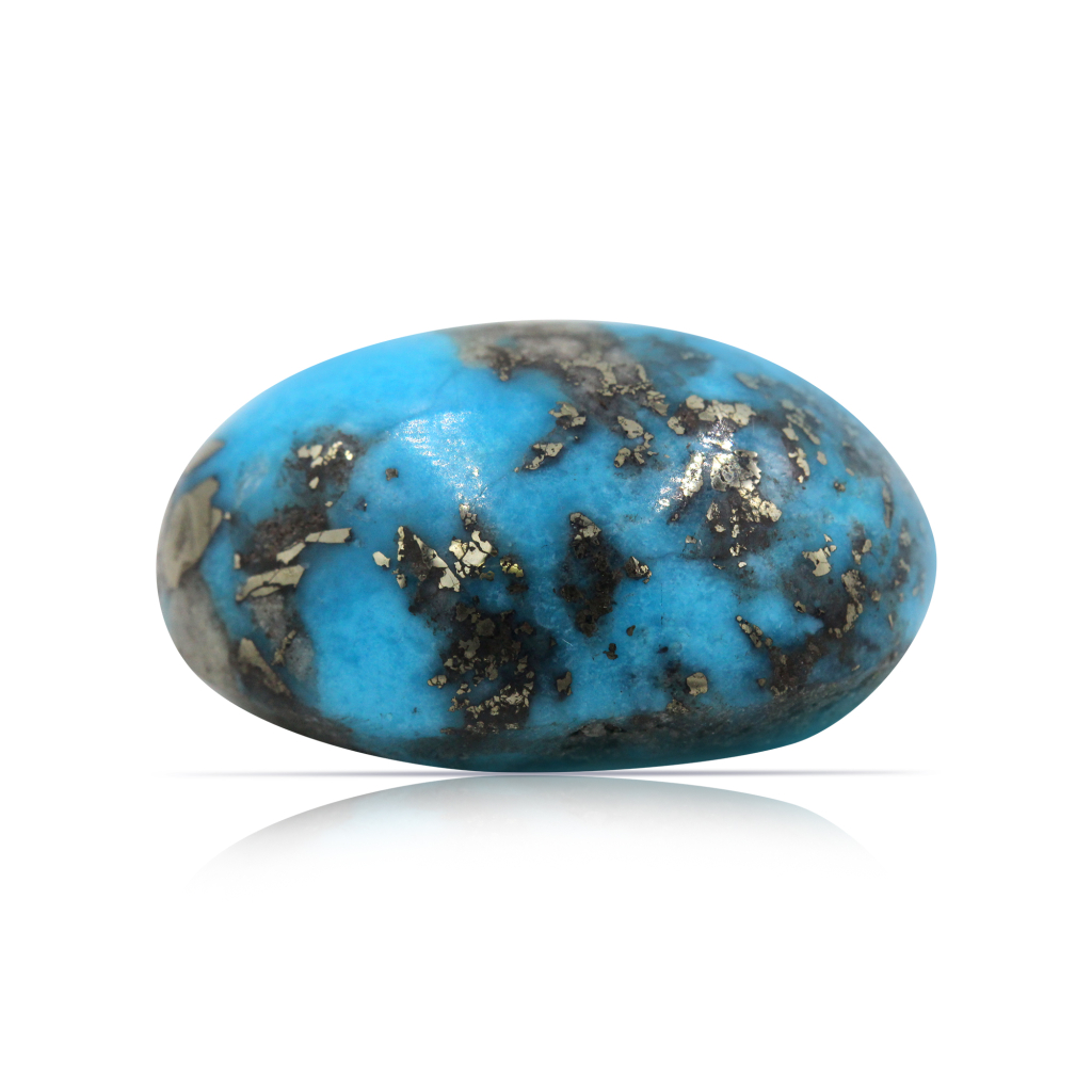 Blue Irani Turquoise (Firoza) 45.35 Carat
