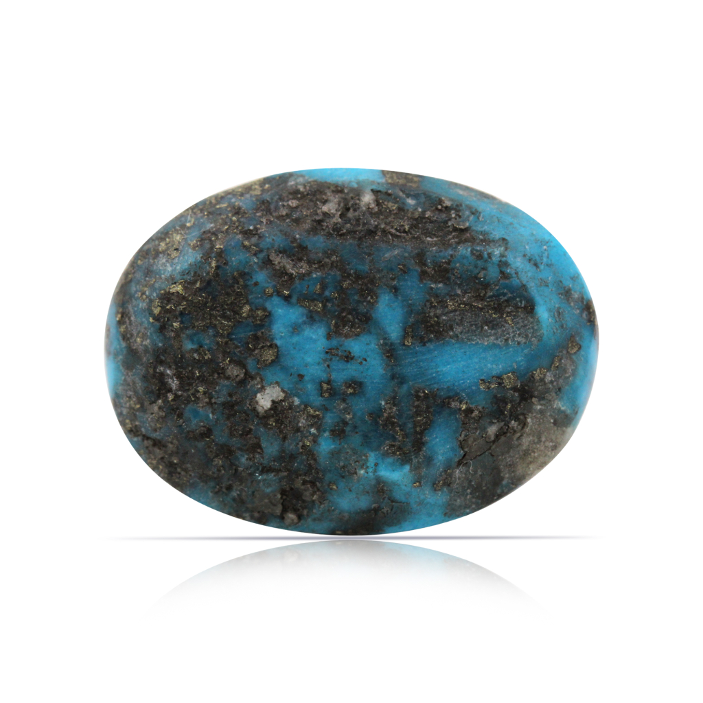 Blue Irani Turquoise (Firoza) 45.35 Carat