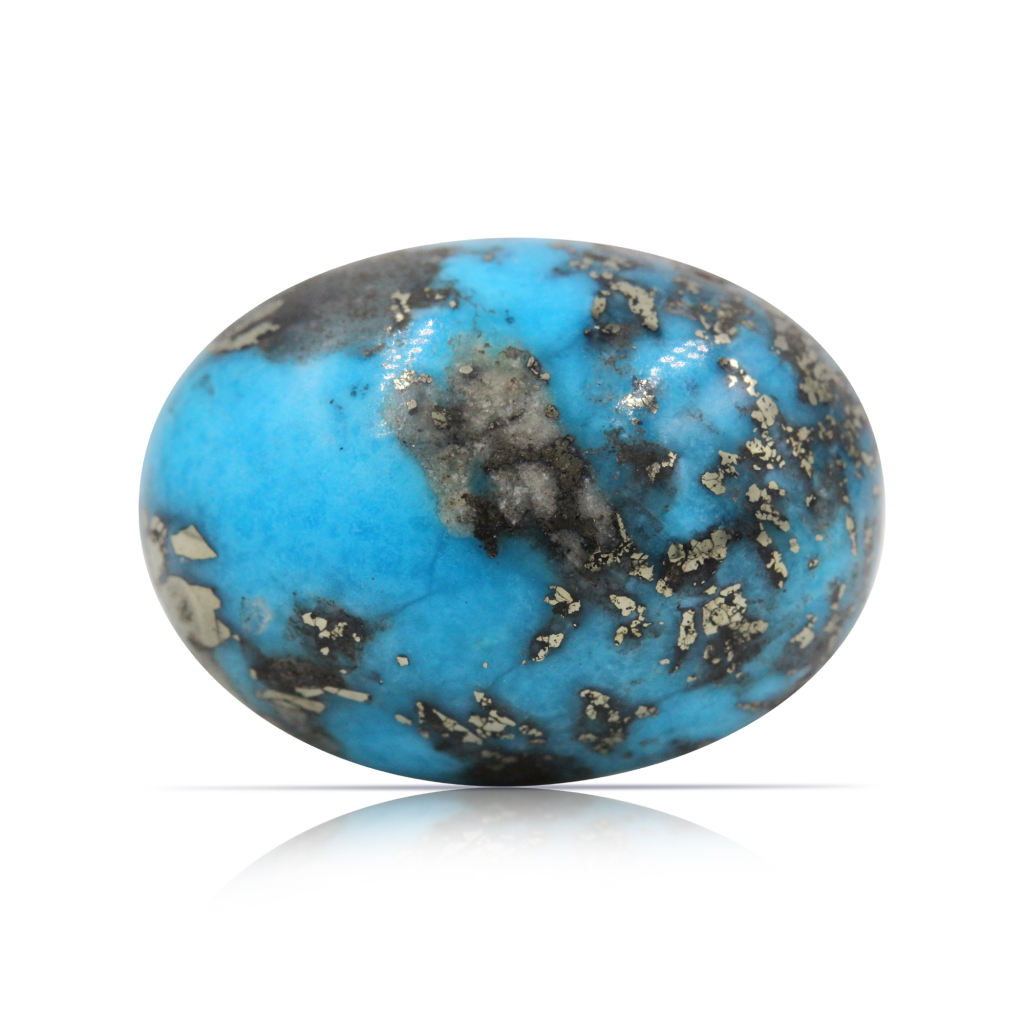 Blue Irani Turquoise (Firoza) 45.35 Carat