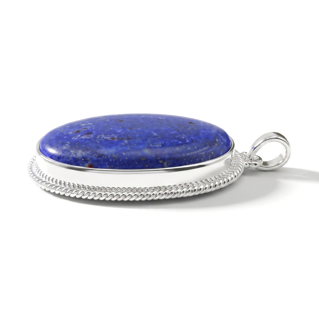 Lapis Lazuli Shani Balance Sterling Silver Pendant