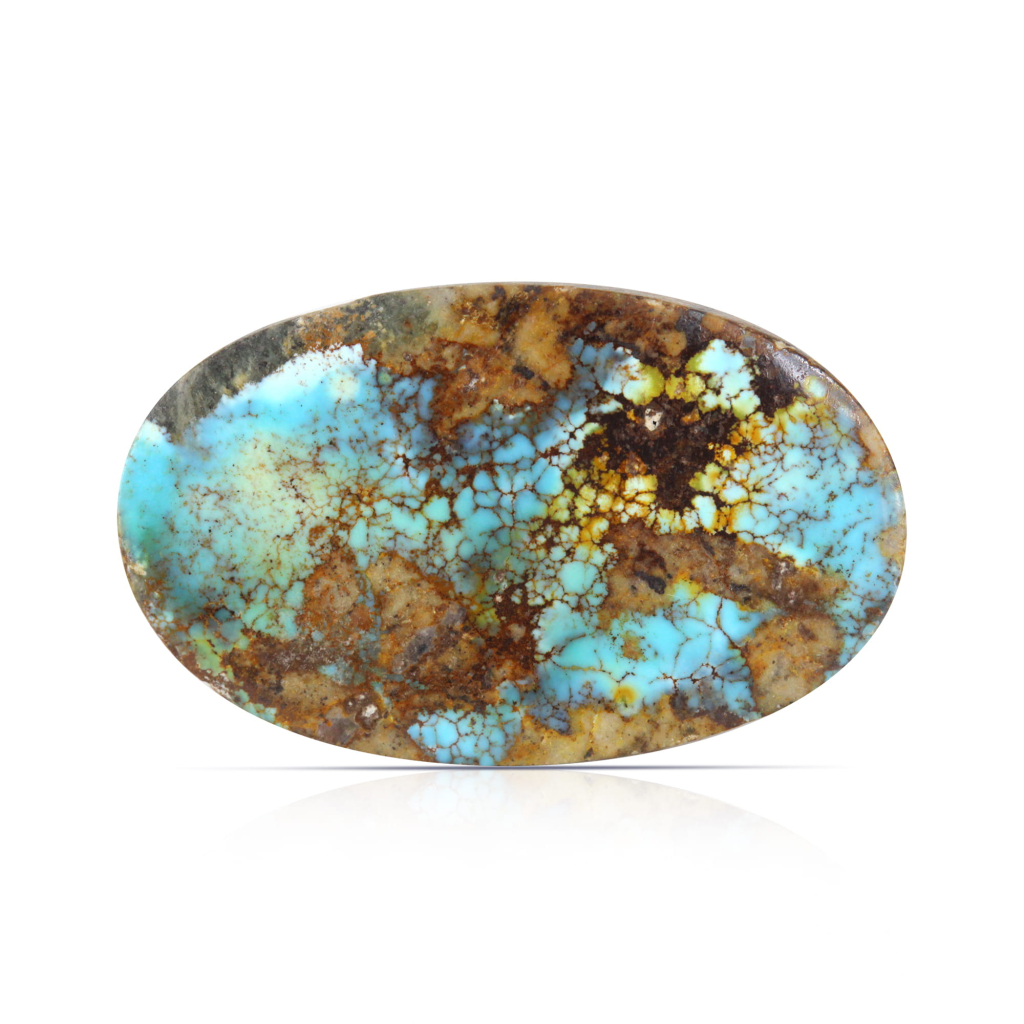 Natural Nishapuri Irani Firoza Turquoise Stone 17.05 Carat