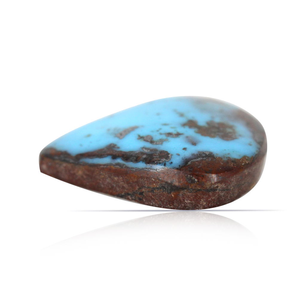 Natural Nishapuri Irani Firoza Turquoise Stone 7.10 Carat