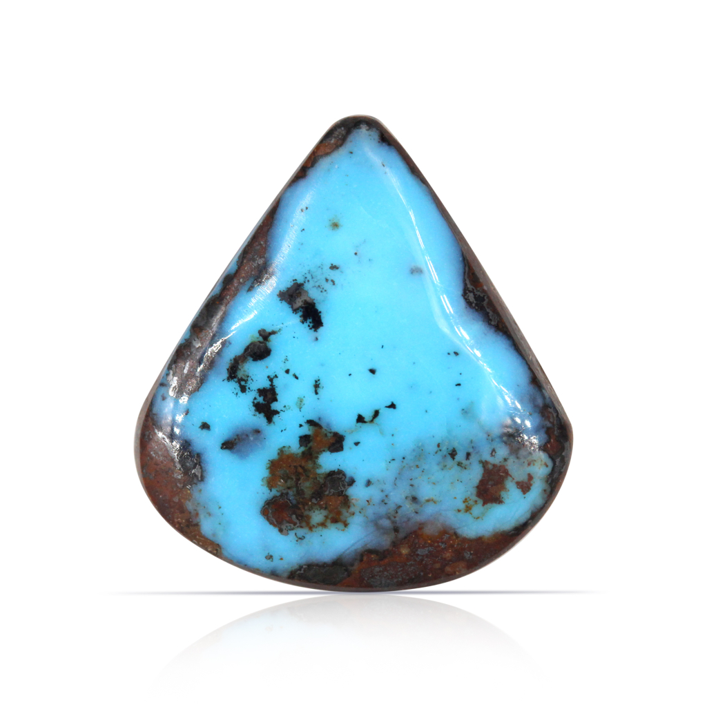 Natural Nishapuri Irani Firoza Turquoise Stone 7.10 Carat