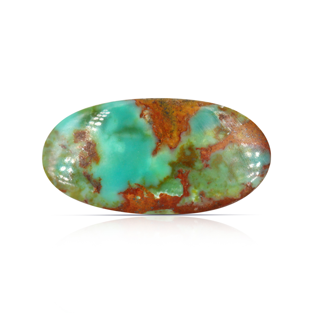 Natural Nishapuri Irani Firoza Turquoise Stone 5.90 Carat